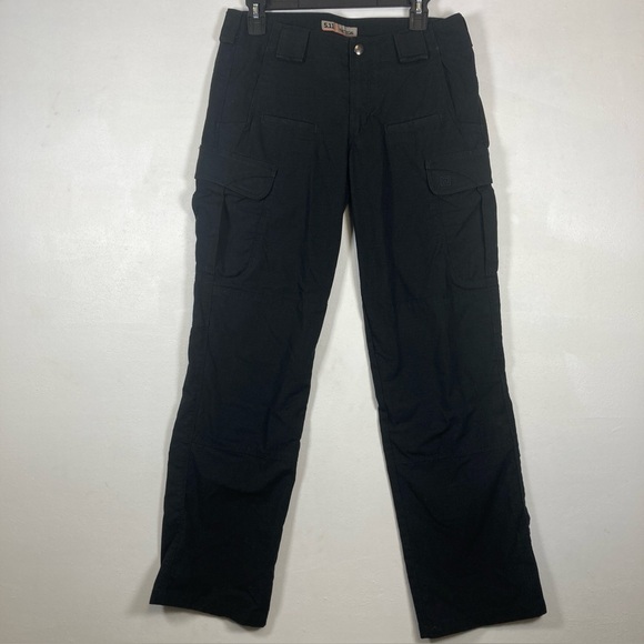 5.11 Tactical Other - 5.11 Tactical Series Cargo Pants Women's Black Utility Straight Size 8 Hiking